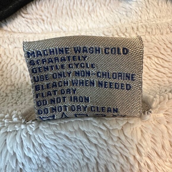 Shaver Lake Womens Beige Button Faux Suede Sherpa Lined Jacket Size L FLAW - Picture 8 of 10